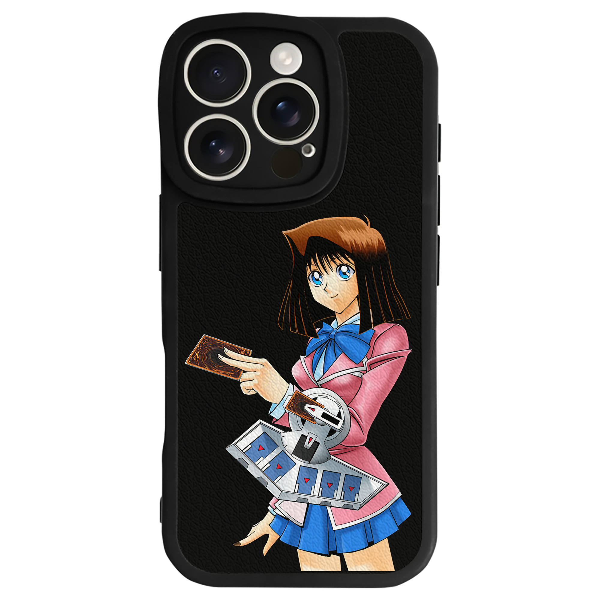 遊☆戯☆王 Yu-Gi-Oh! 【iPhone 16シリーズ対応】シリコンスマホケース（レザー調） 材質：シリコン